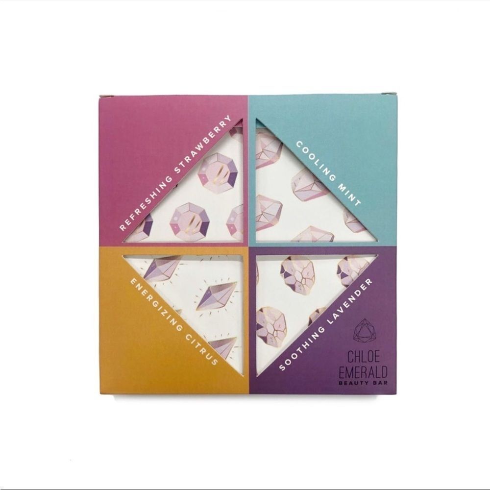 3/$20💗 Chloe Emerald Beauty Bar 4 Pack